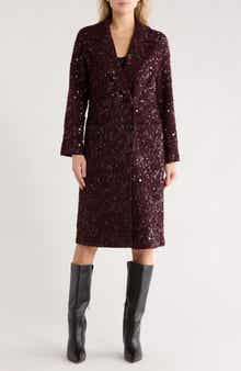 Avec Les Filles Sequined Coat