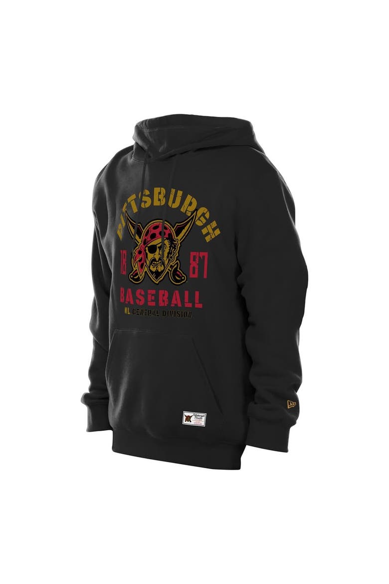 Men's New Era  Black Pittsburgh Pirates 2026 City Connect Hoodie, Alternate, color, Black