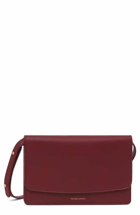 Mansur Gavriel Leather Crossbody Wallet