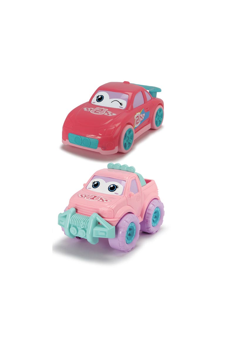 Dickie Toys HK Ltd Happy Friends 11 Inch Preschool Trucks 2 Pack, Alternate, color, Multicolored