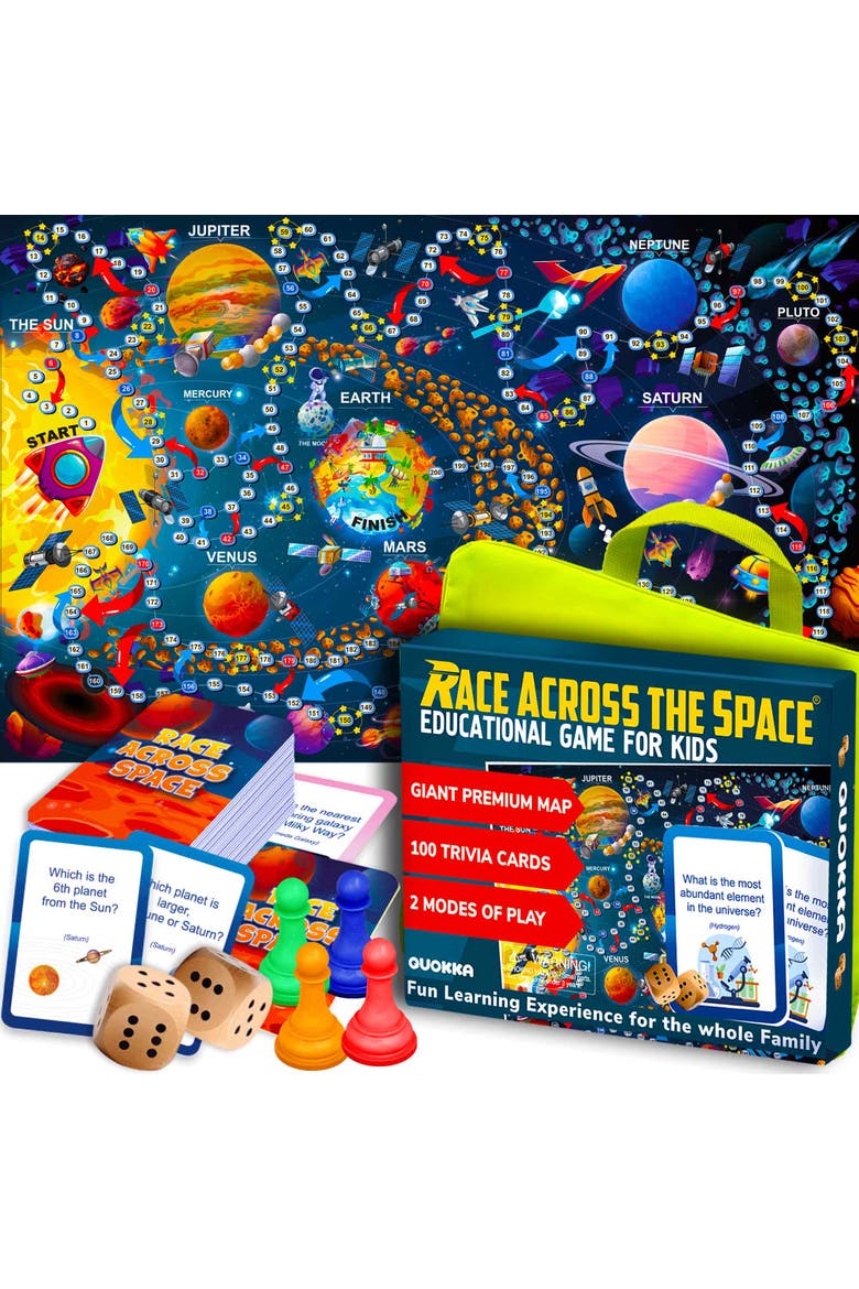 Educational Board Games for Kids and Families, Main, color, Spase Game