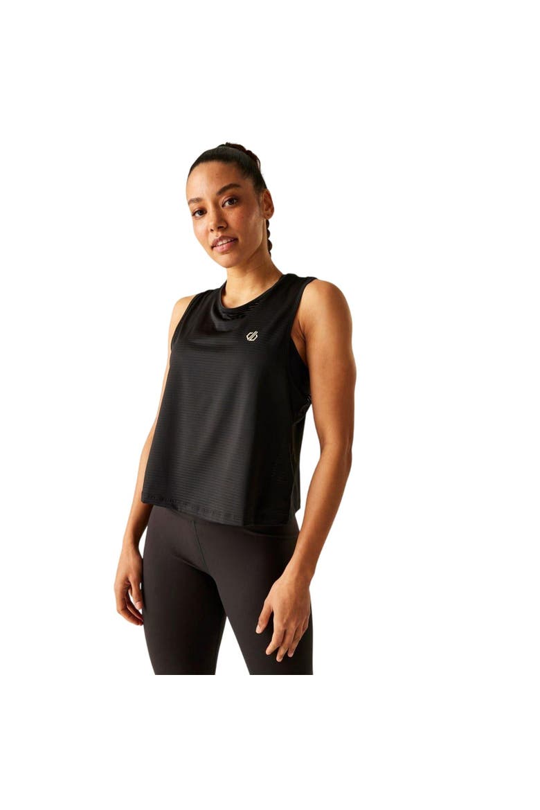 Cropped Sleeveless Crop Top, Alternate, color, Black
