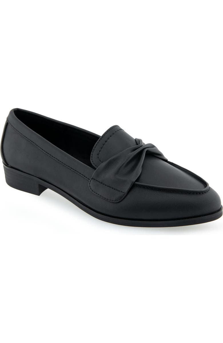 Aerosoles Ellis Ruched Strap Flat, Main, color,