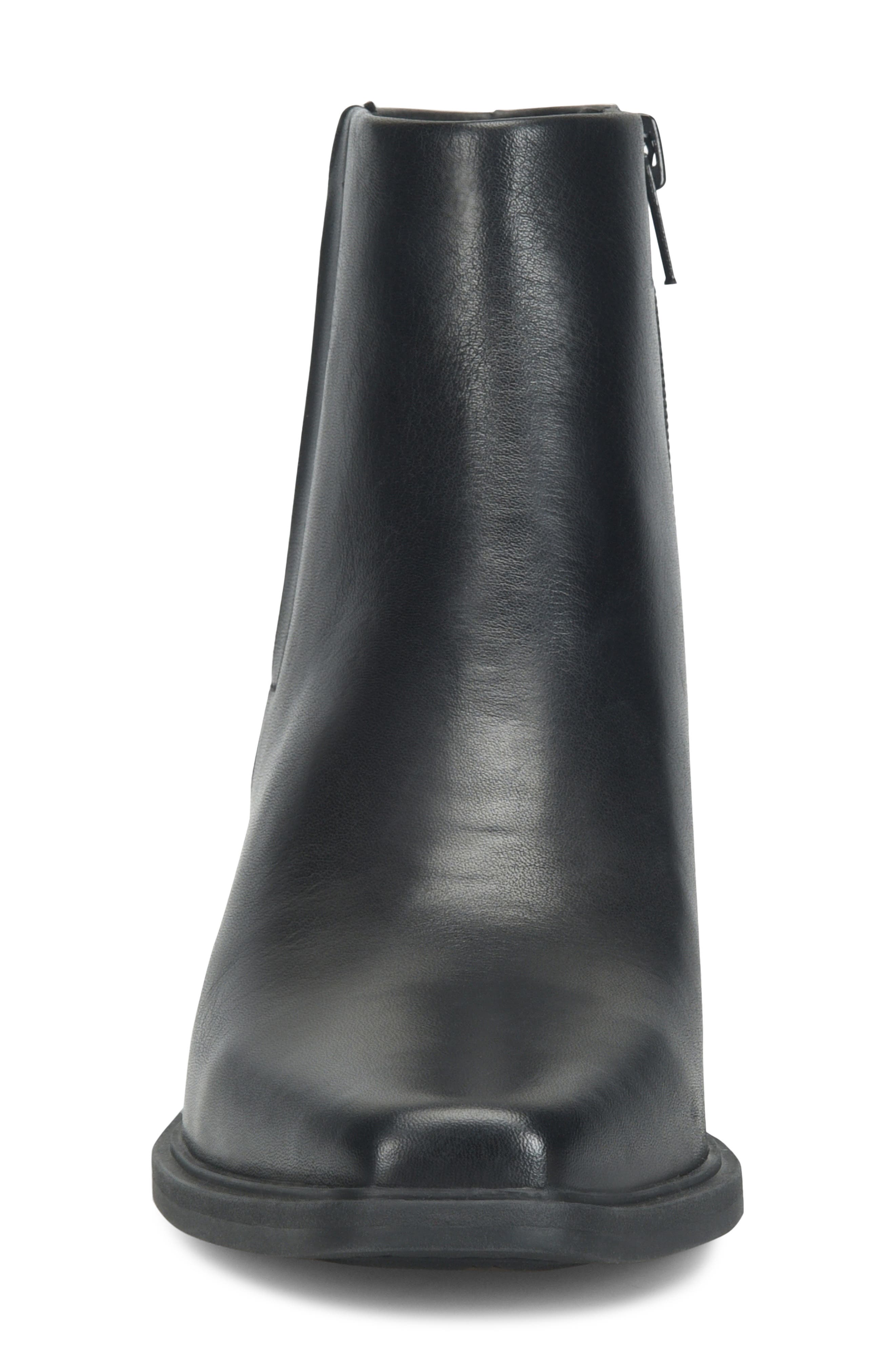 Børn Aiken Bootie, Alternate, color, Black Leather