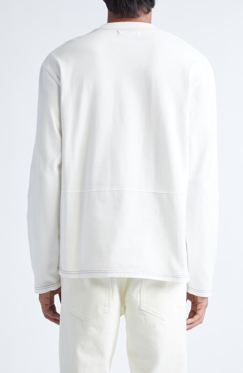 PALMES Practice Tennis Long Sleeve Graphic T-Shirt, Alternate, color, Off White