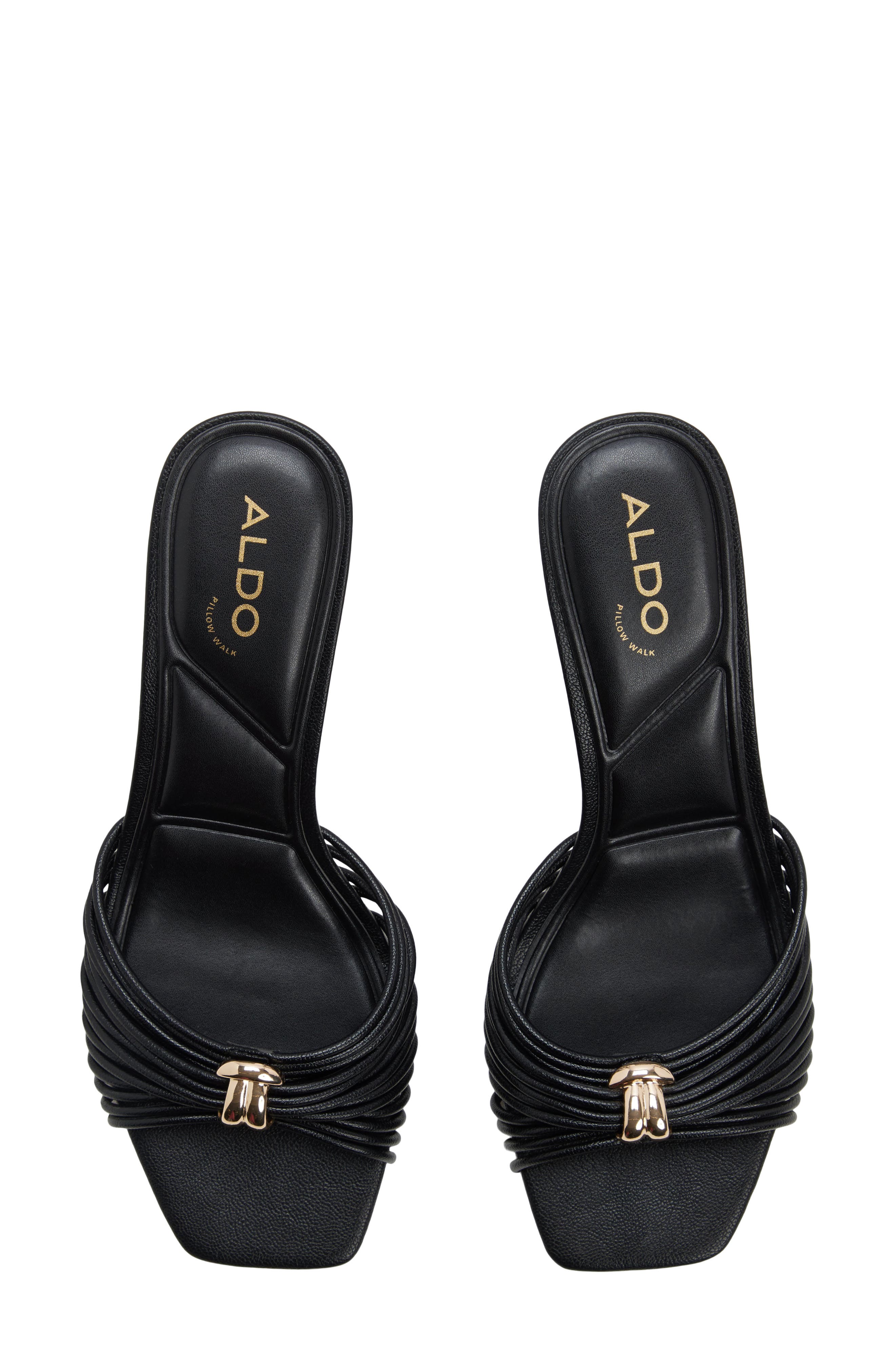 ALDO Arianna Slide Sandal, Alternate, color, Black