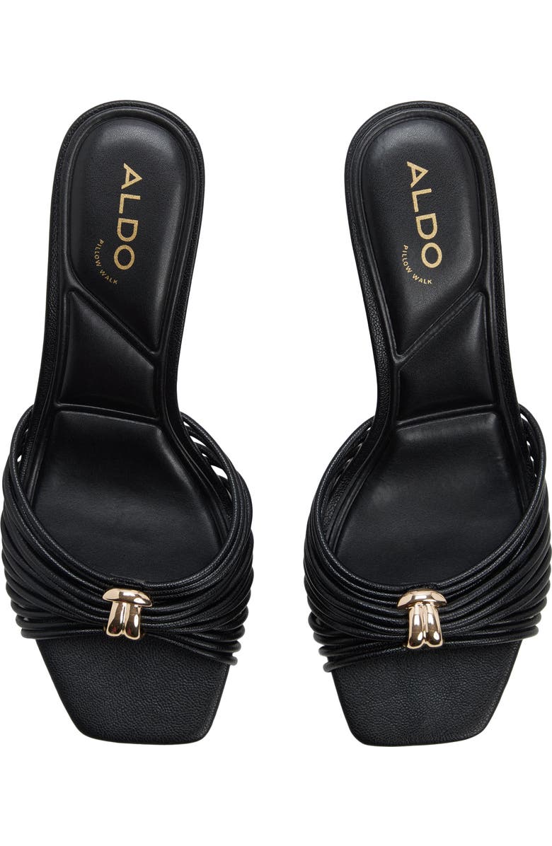 ALDO Arianna Slide Sandal, Alternate, color, Black