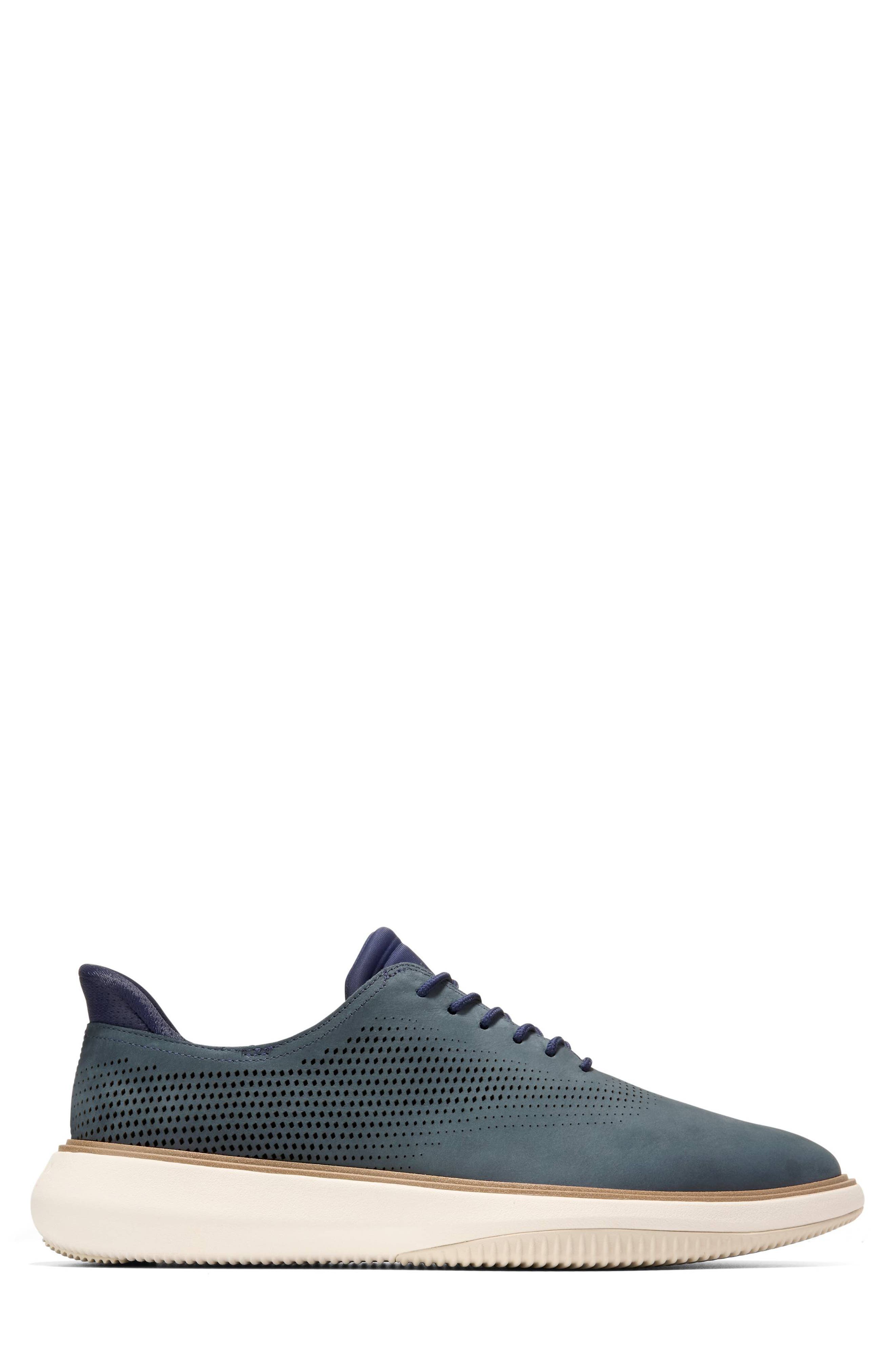 Grand Phaze Laser Leather Oxford, Alternate, color, NAVY NUBUCK/ NATURAL