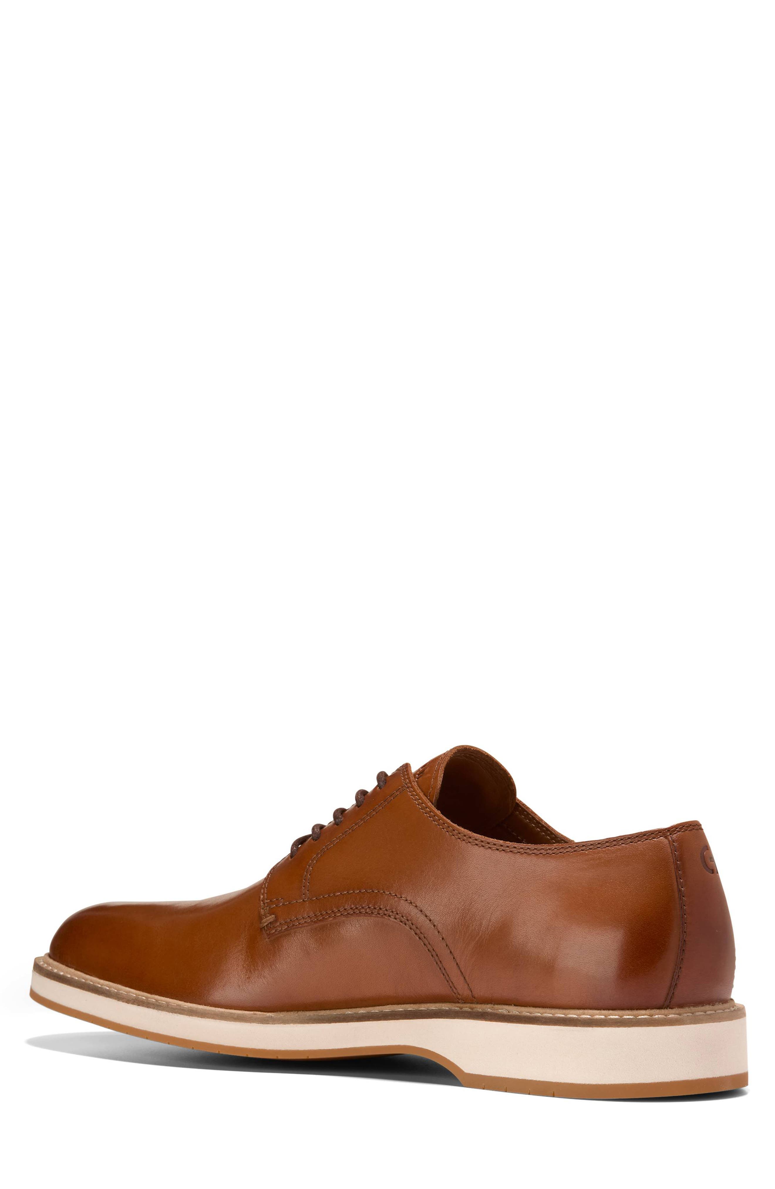 Morse Grand 360 Plain Toe Derby, Alternate, color, CH BRITISH TAN / IVORY