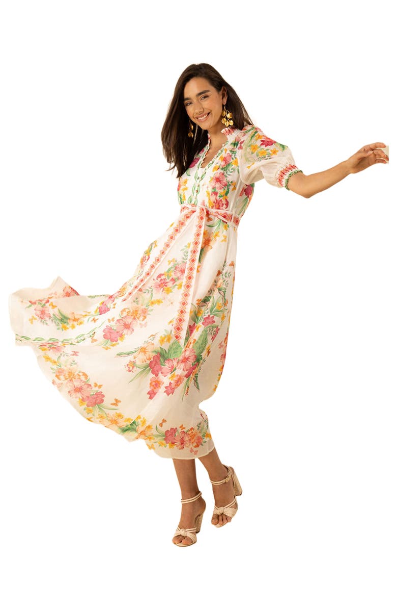 Hale Bob Alaiya Organza Maxi Dress, Alternate, color, 