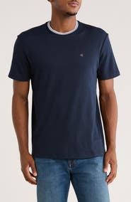Calvin Klein Tech Interlock Jacquard Crewneck T-Shirt