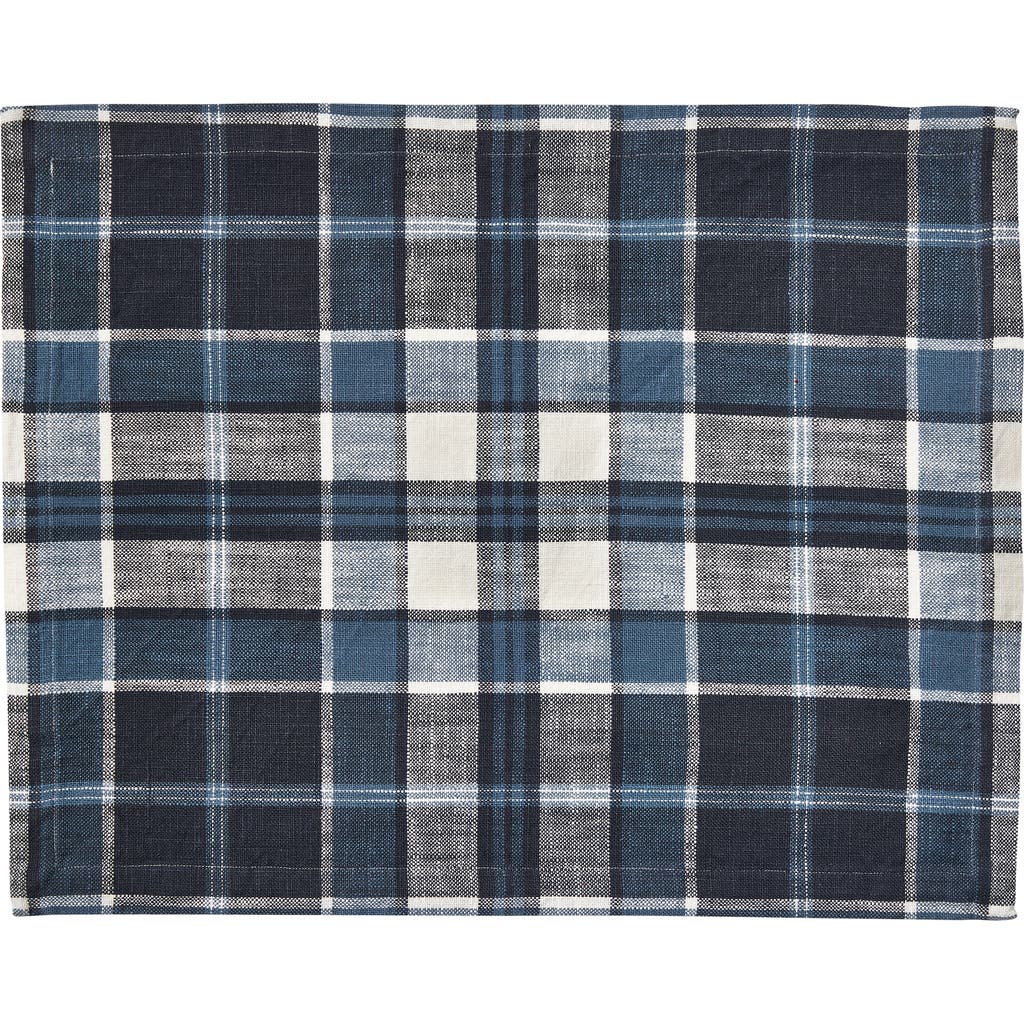 Tag Mirage Plaid Cotton Placemat In Multi
