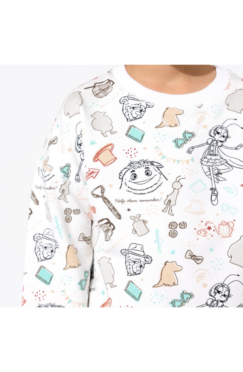 Bellabu Bear Kids IF Keep Believing Crewneck Sweatshirt, Alternate, color, If Keep Believing