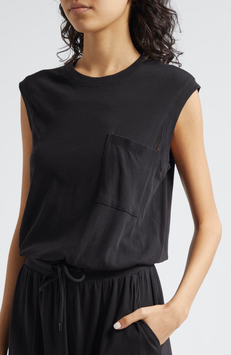 ATM Anthony Thomas Melillo Cotton Tank Jumpsuit, Alternate, color, 