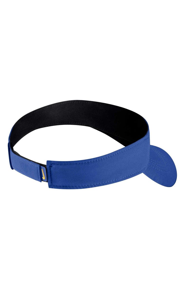 Nike Men's Nike Pitt Panthers Royal Sideline Performance Visor, Alternate, color, Royal