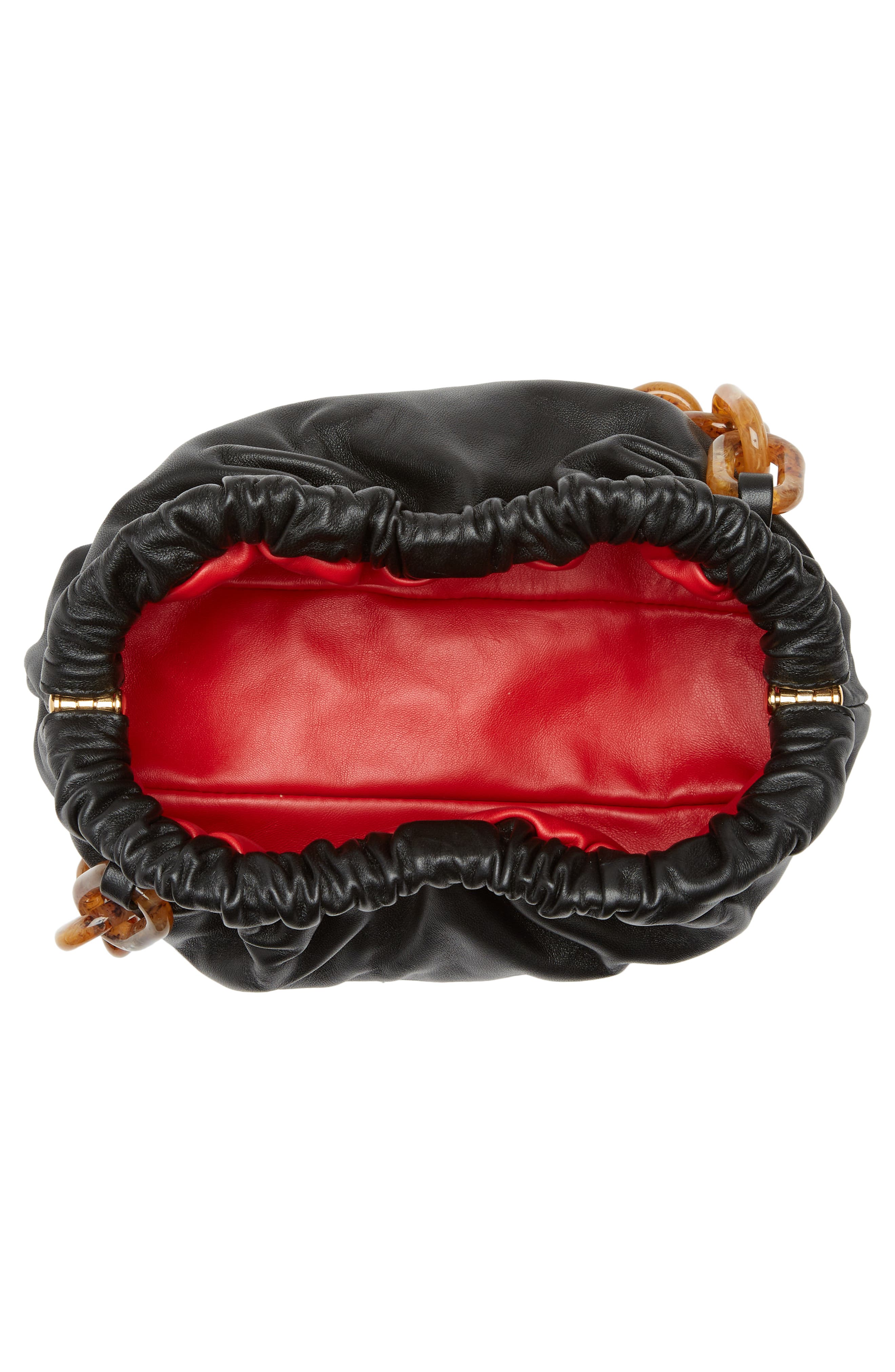 Mansur Gavriel Mini Twist Leather Top Handle Bag, Alternate, color, 