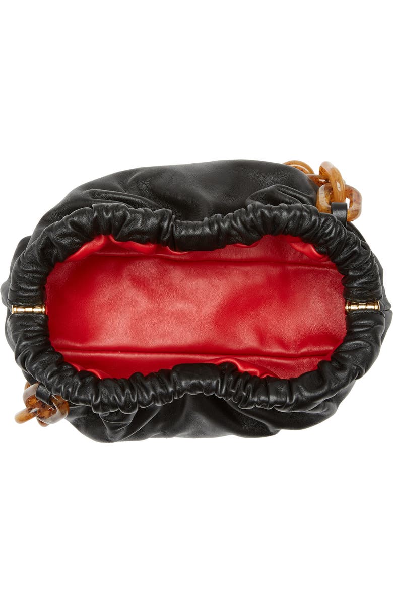 Mansur Gavriel Mini Twist Leather Top Handle Bag, Alternate, color,