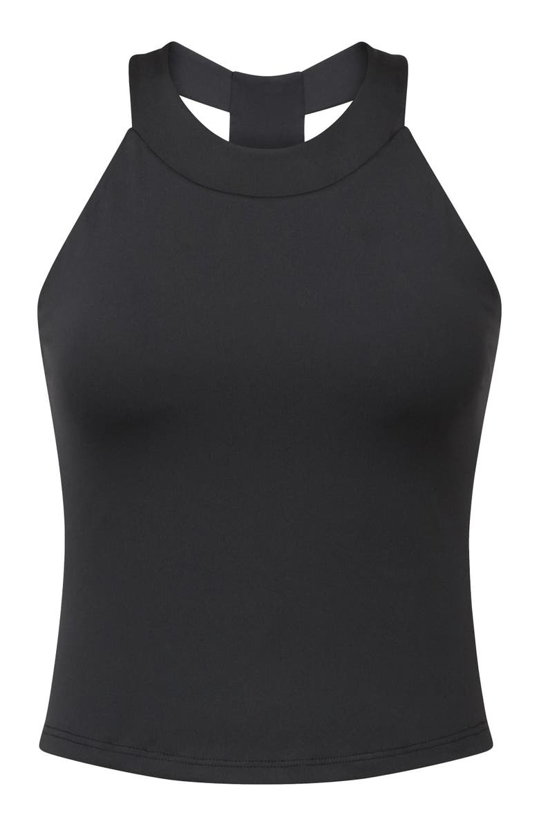 Losano High Neck Tank, Alternate, color, Black