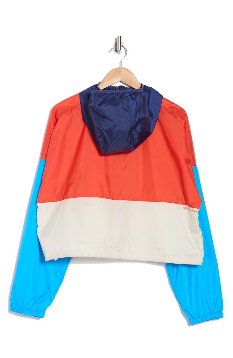 Cotopaxi Teca Water Resistant Hooded Windbreaker Crop Jacket, Alternate, color, 