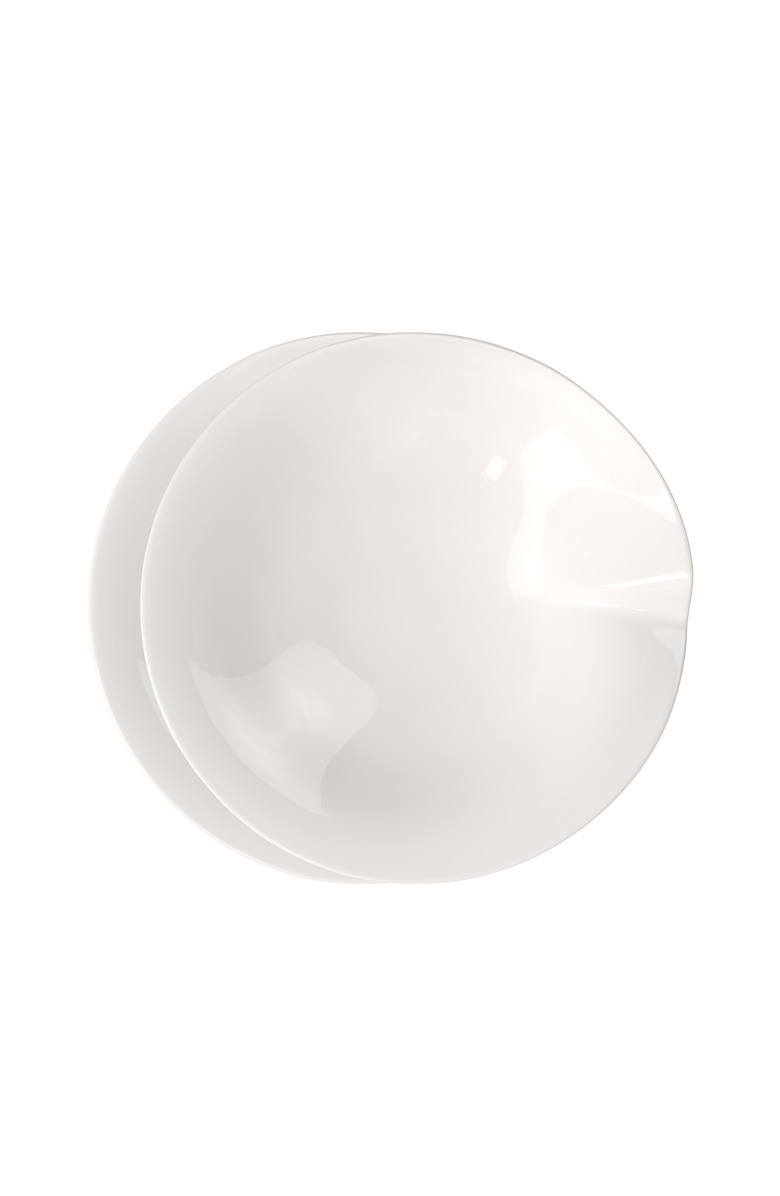 Villeroy & Boch Pasta Passion Large Pasta Plate Pair, Main, color, White