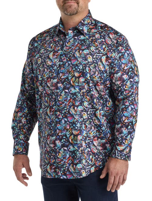 Shop Robert Graham Dxl Big & Tall Hemlock Sport Shirt