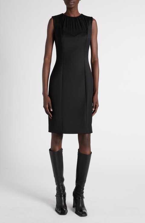 Sleeveless Wool Dress