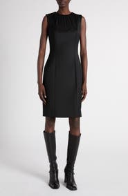McQueen Sleeveless Wool Dress