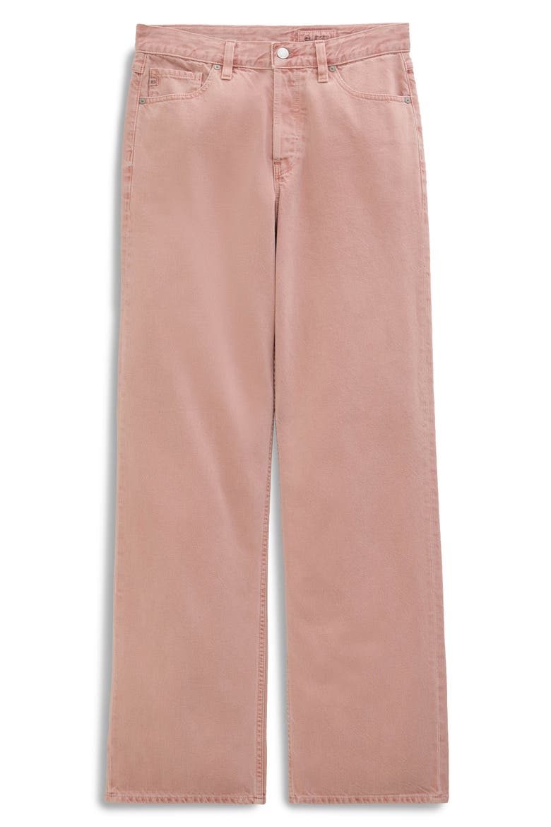 Billie High Waist Straight Leg Jeans, Alternate, color, SULFUR SPARKLING ROSE