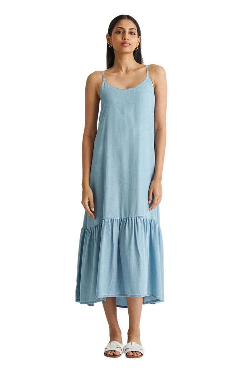 Reistor Flowy Maxi with Adjustable Straps, Main, color, Ocean Blue