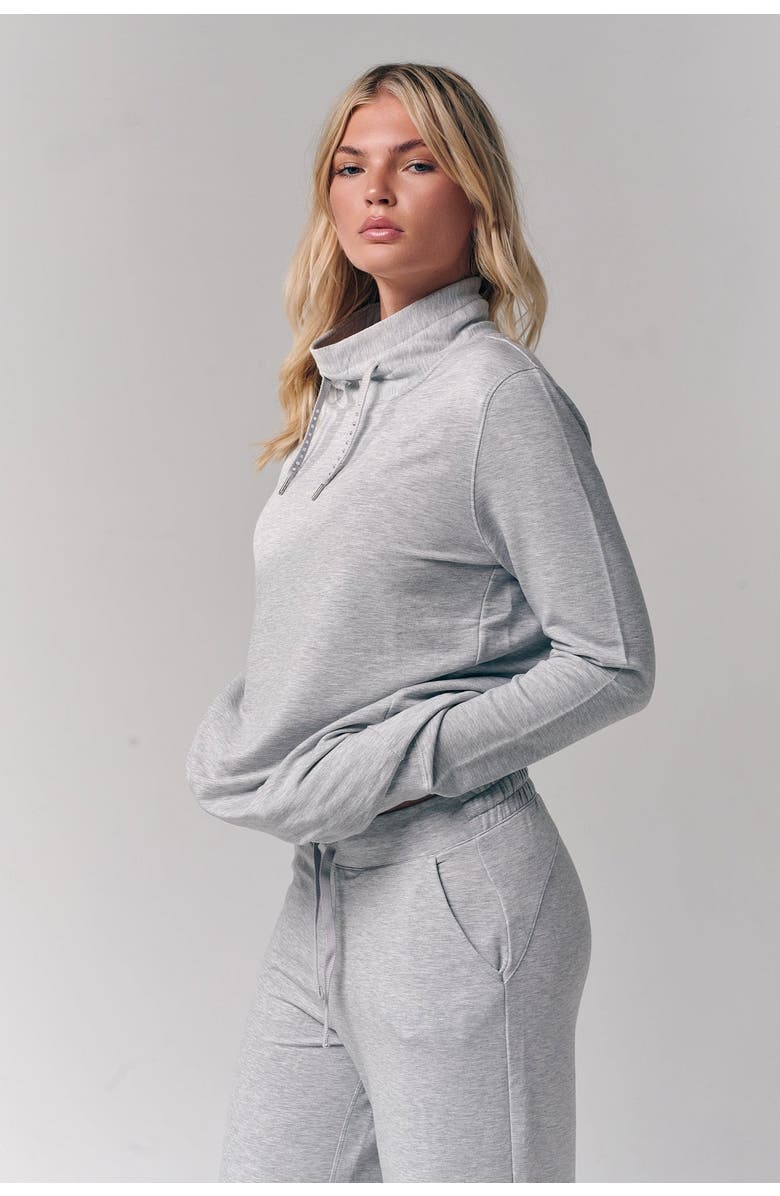 Le Fafo Wide Leg Pants, Alternate, color, Heather Gray