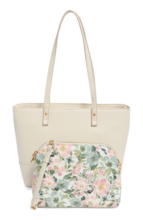 NANETTE LEPORE NANETTE LEPORE BRIELLE TOTE BAG & DOME POUCH 