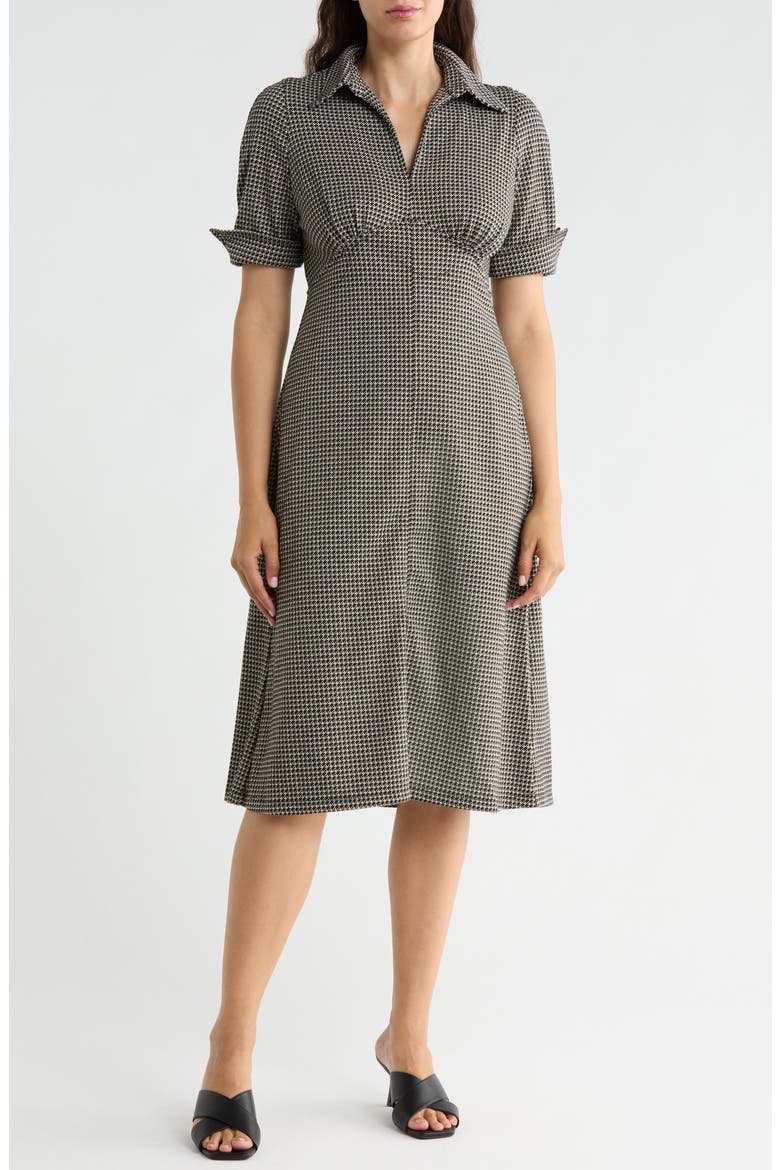 max a line dress STUDIO Short Sleeve A-Line (Women) Bring bold glamour to Web Collection: Cocktail Dresses Where do I buy Color:Coastal Plaid