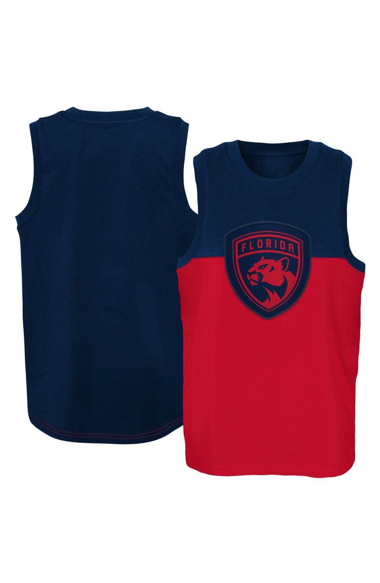 Outerstuff Youth Red/Navy Florida Panthers Revitalize Tank Top, Main, color, Red
