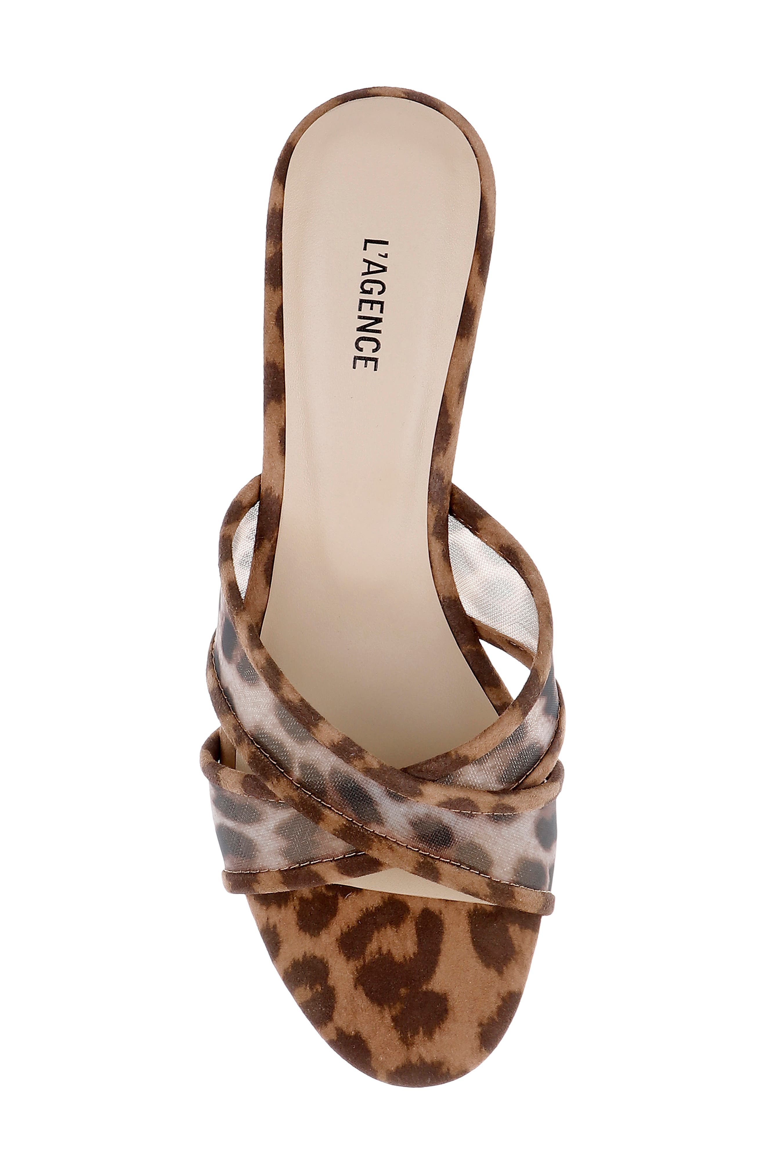 Padua Slide Sandal, Alternate, color, LEOPARD