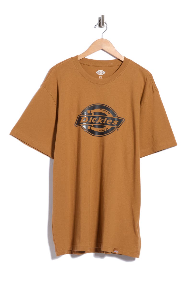 Logo Graphic T-Shirt, Main, color, BROWN DUCK