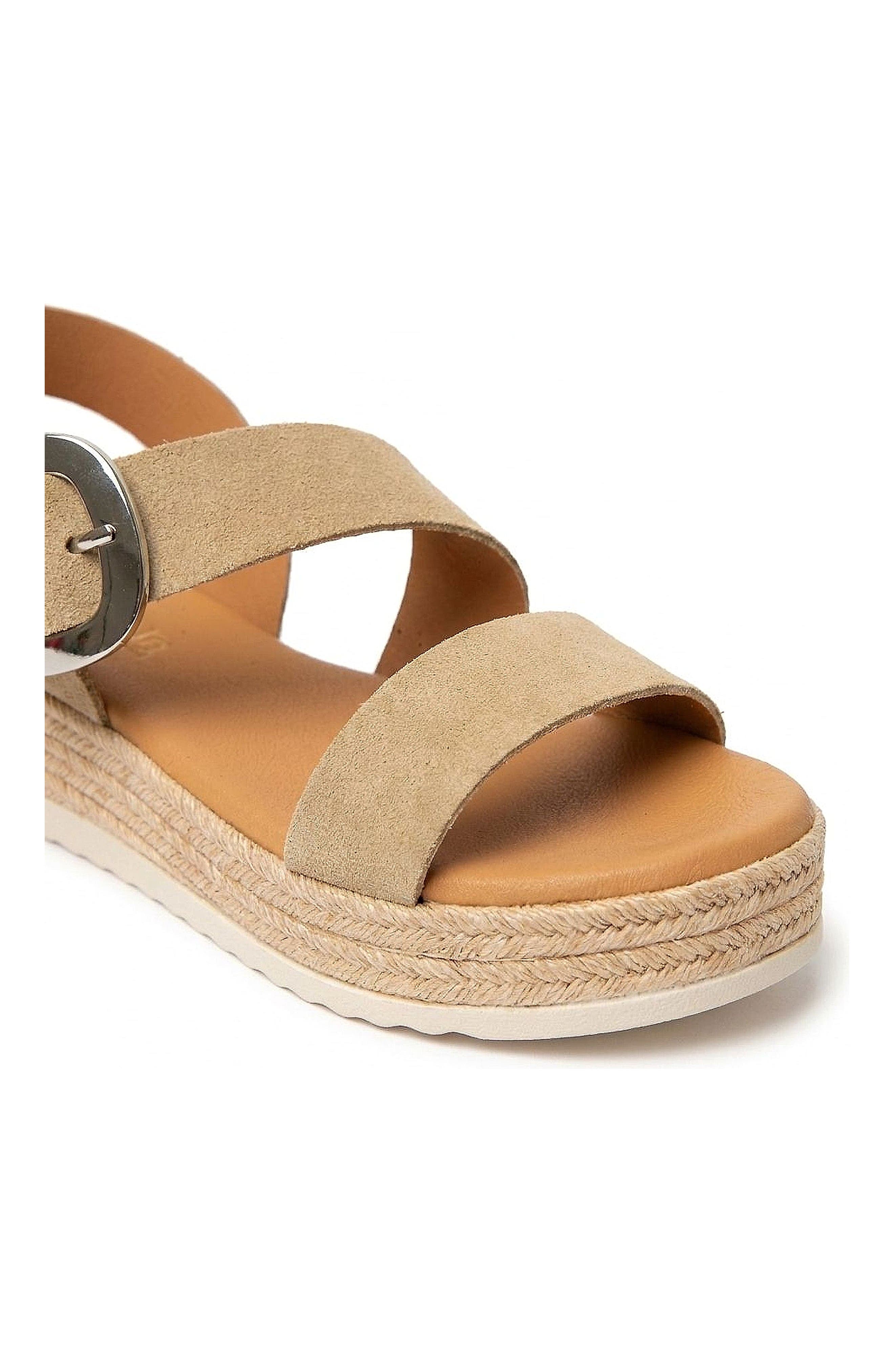 Liena Espadrille Sandal, Alternate, color, Light Sand