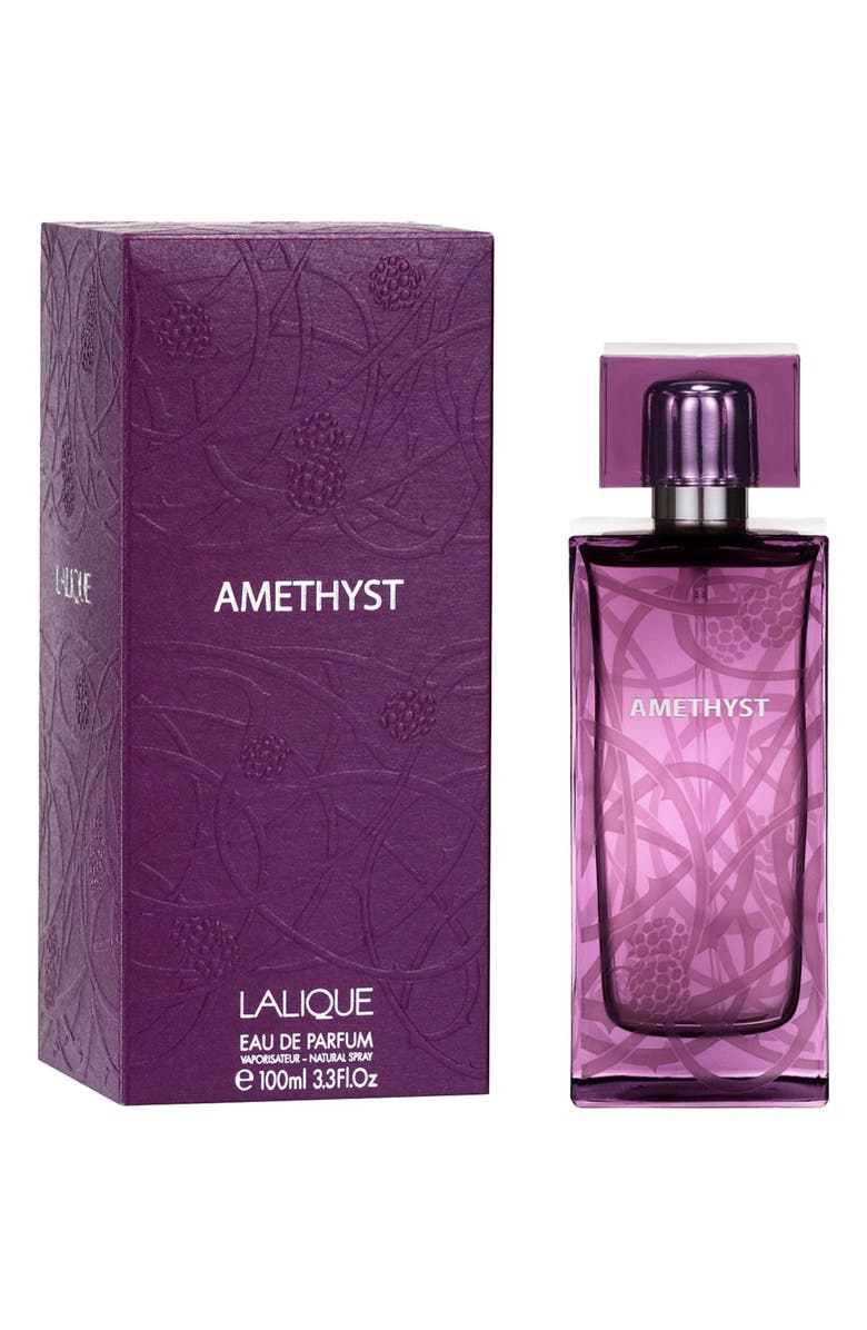 Lalique 'Amethyst' Eau de Parfum, Alternate, color,