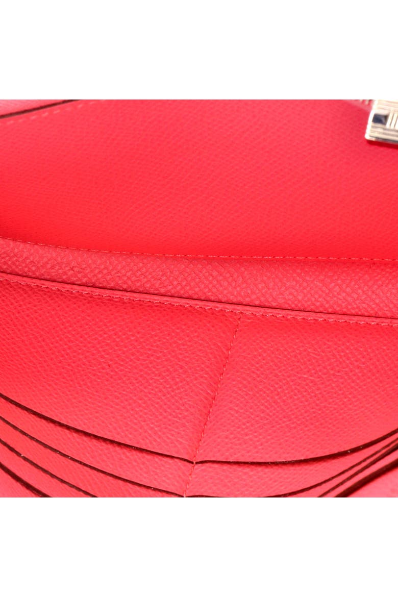 Kelly Wallet Verso Epsom Long, Alternate, color, Orange