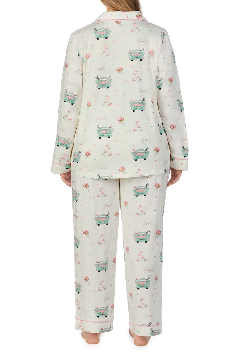 Stretch Organic Cotton Pajamas, Alternate, color, JUST MARRIED