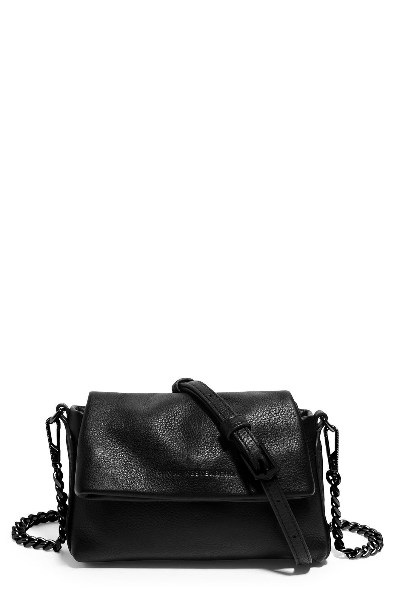 Aimee Kestenberg Nordy Leather Mini Crossbody Bag, Main, color, 