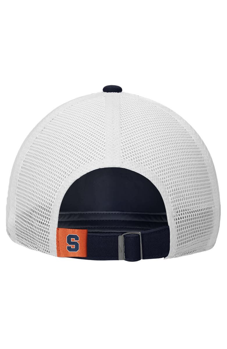 Nike Men's Nike Navy Syracuse Orange On-Field Club Adjustable Trucker Hat, Alternate, color, Navy