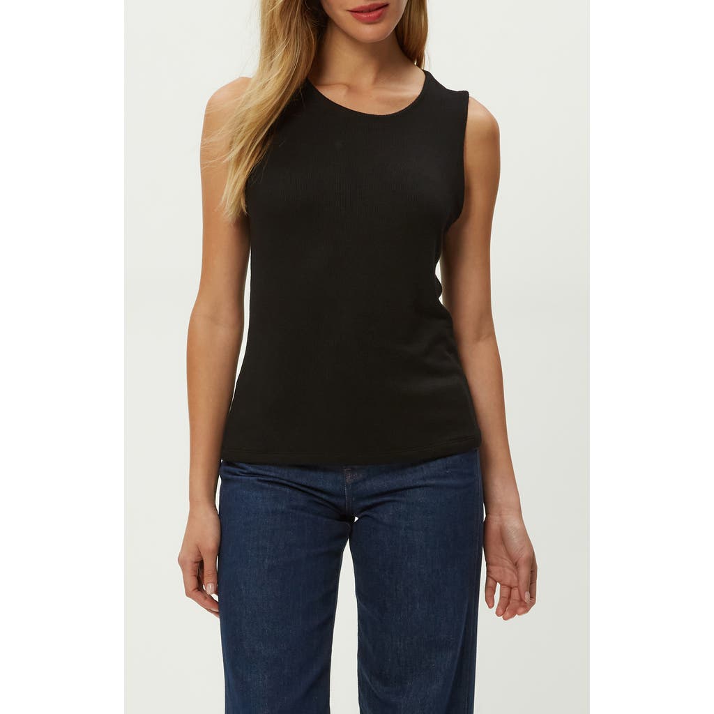 Michael Stars Jojo Doubled Tank In Black