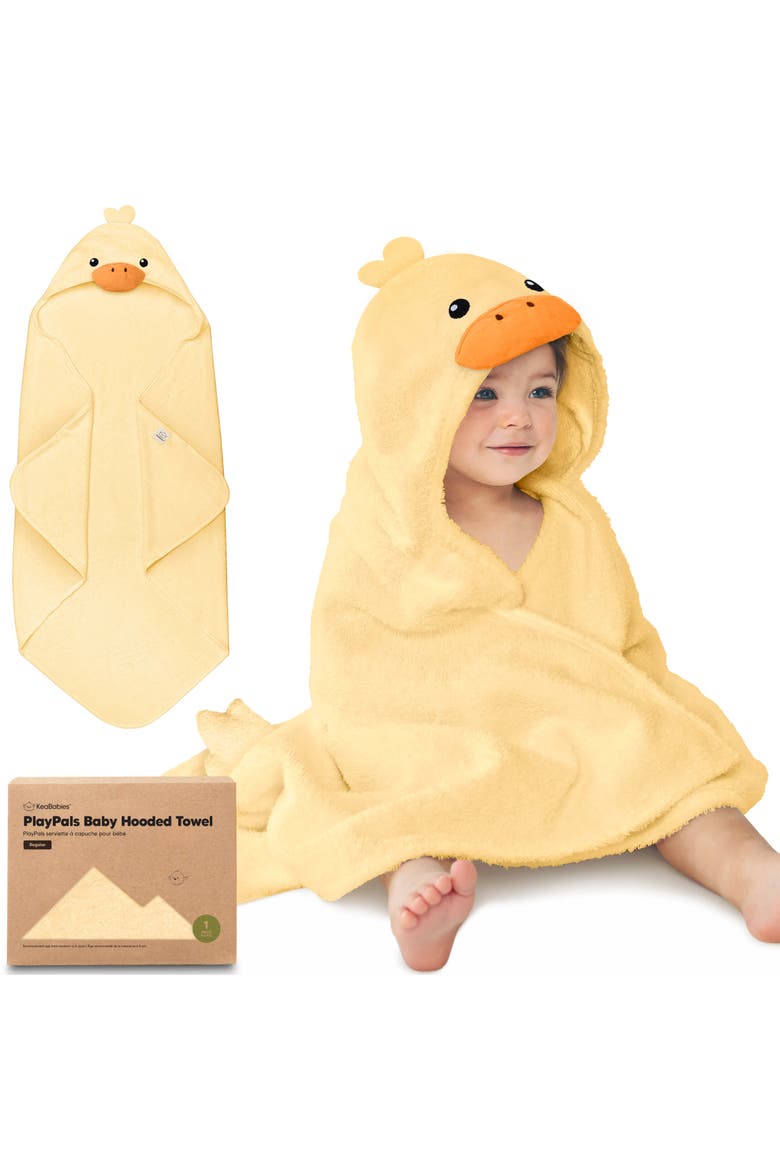 PlayPals Hooded Towel, Main, color, Duci