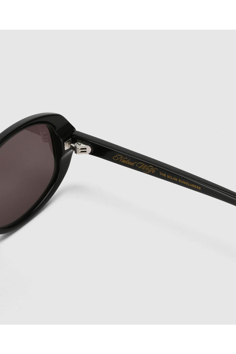 Milan Sunglasses, Alternate, color, Black