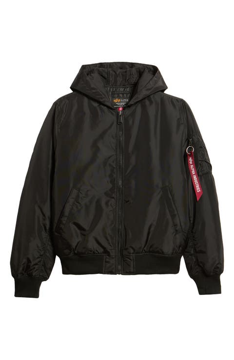 MA-1 Hood Relaxed Bomber Jacket