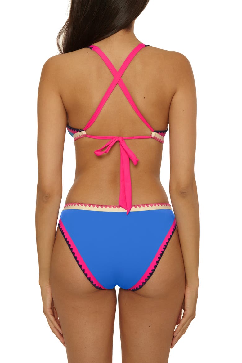 Avila Hipster Bikini Bottoms, Alternate, color, PEACOCK