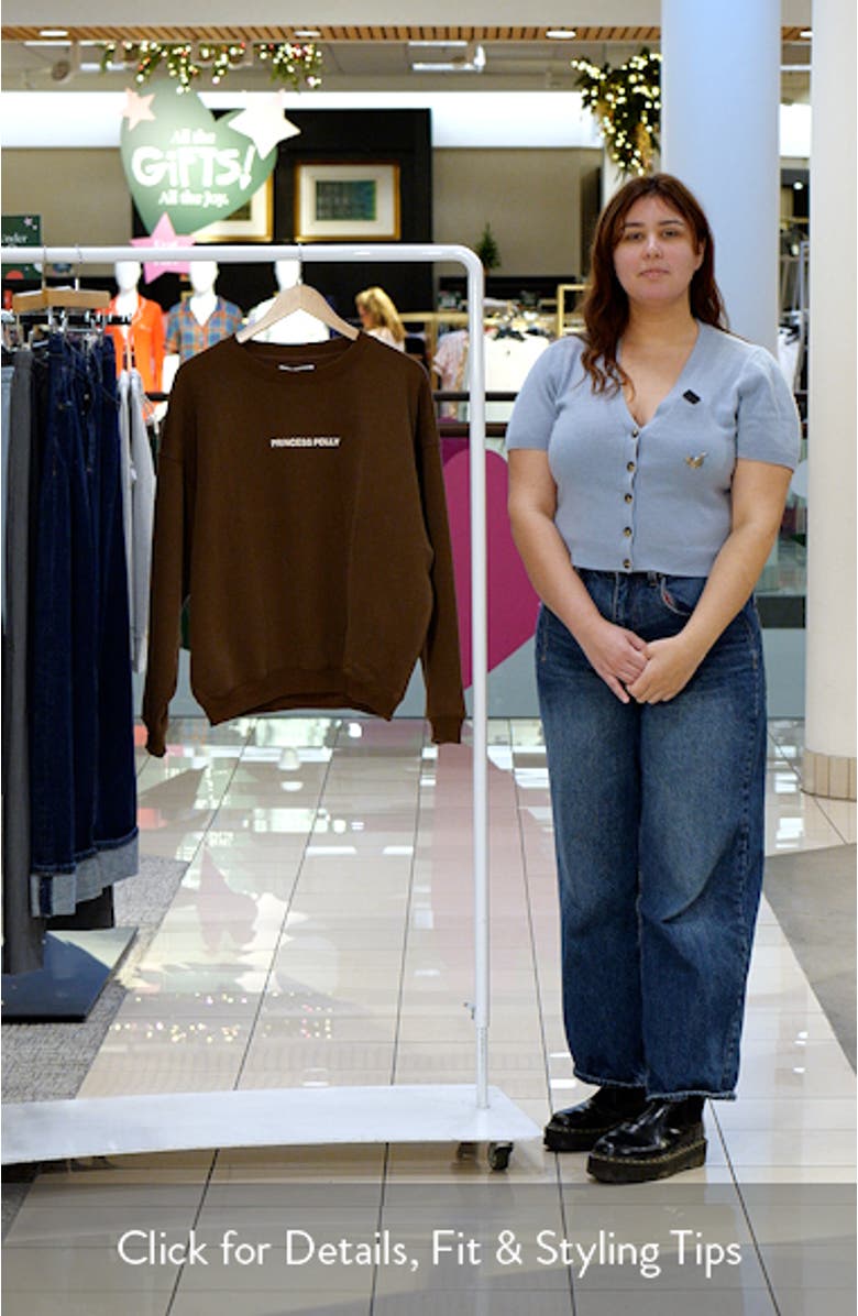 Logo Graphic Crewneck Sweatshirt, sales video thumbnail