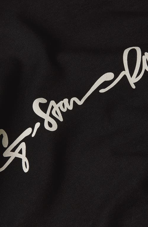 G-star G-script Graphic T-shirt In Dark Black
