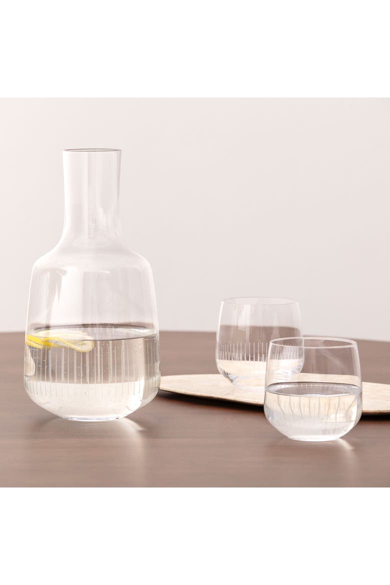 Afina Glass Large Carafe, Alternate, color, None