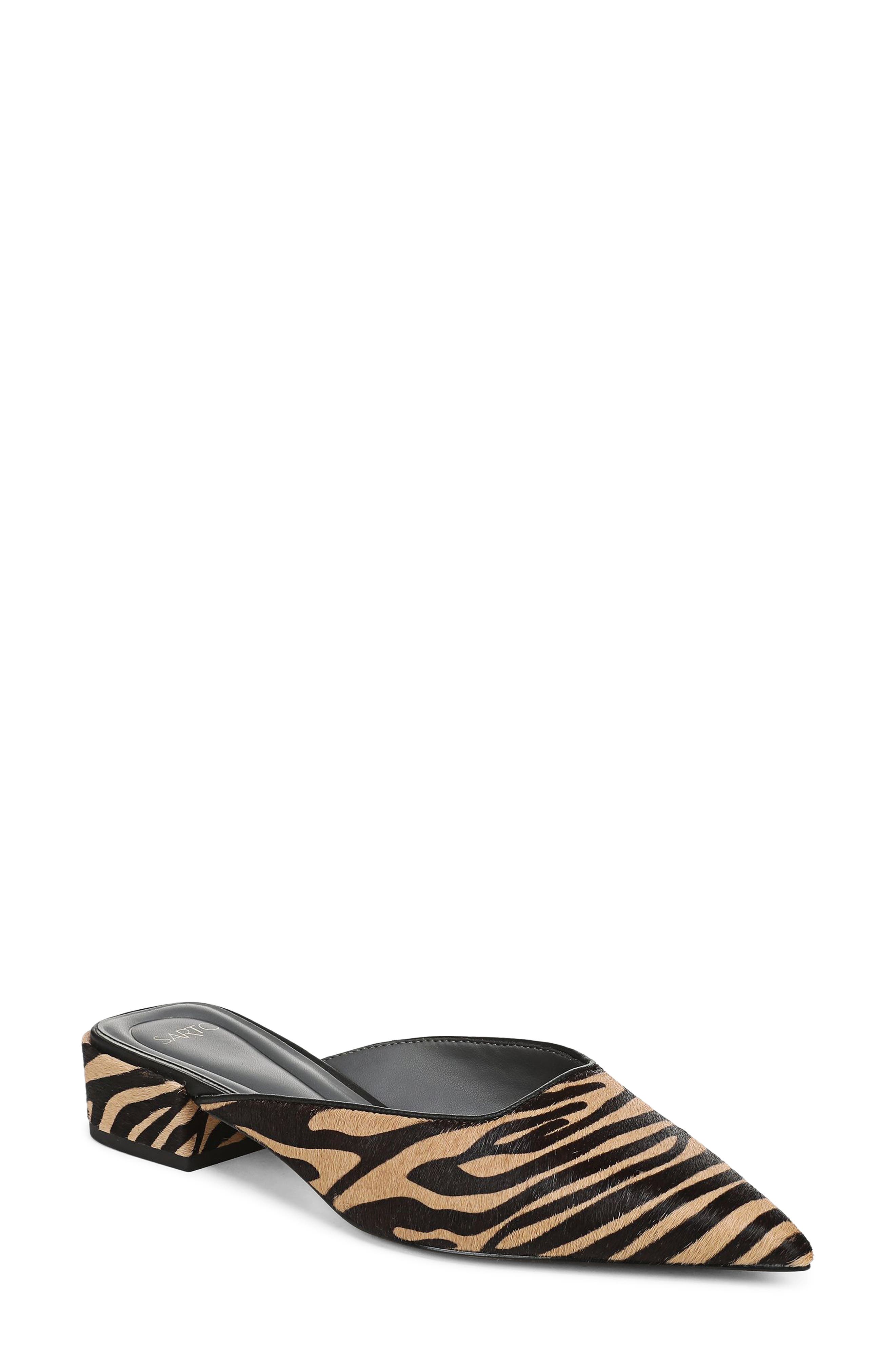 Bennet Genuine Calf Hair Mule, Main, color, CAMEL MULTI